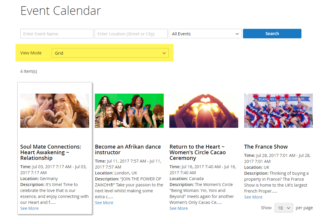 Magento Event Calendar Plugin Event Calendar Extension for Magento 2