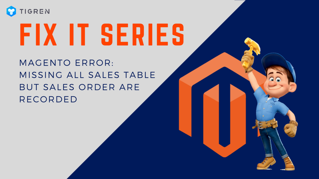 Magento Missing All Sale Tables But Sale Orders Are Recorded
