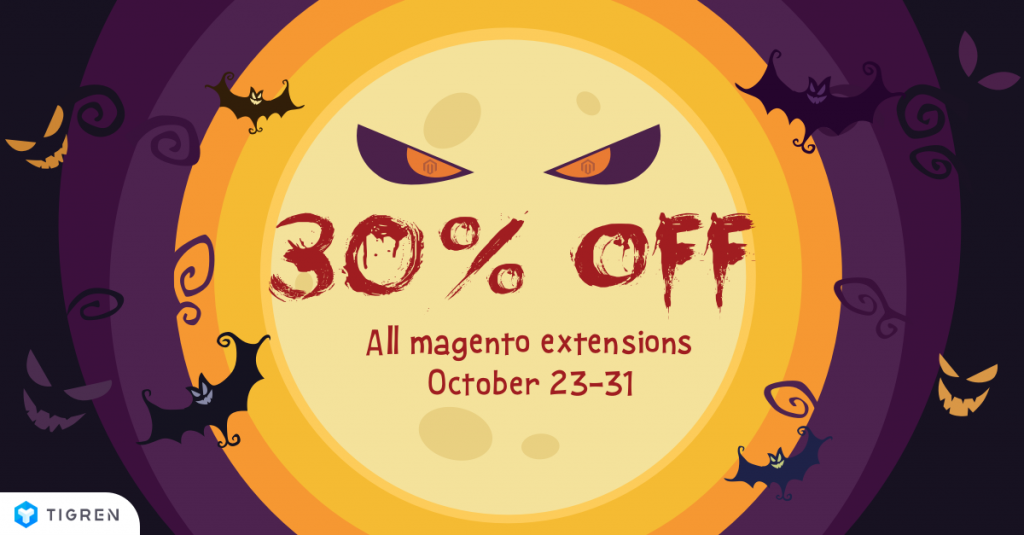 magento promotions halloween sale all magento extensions