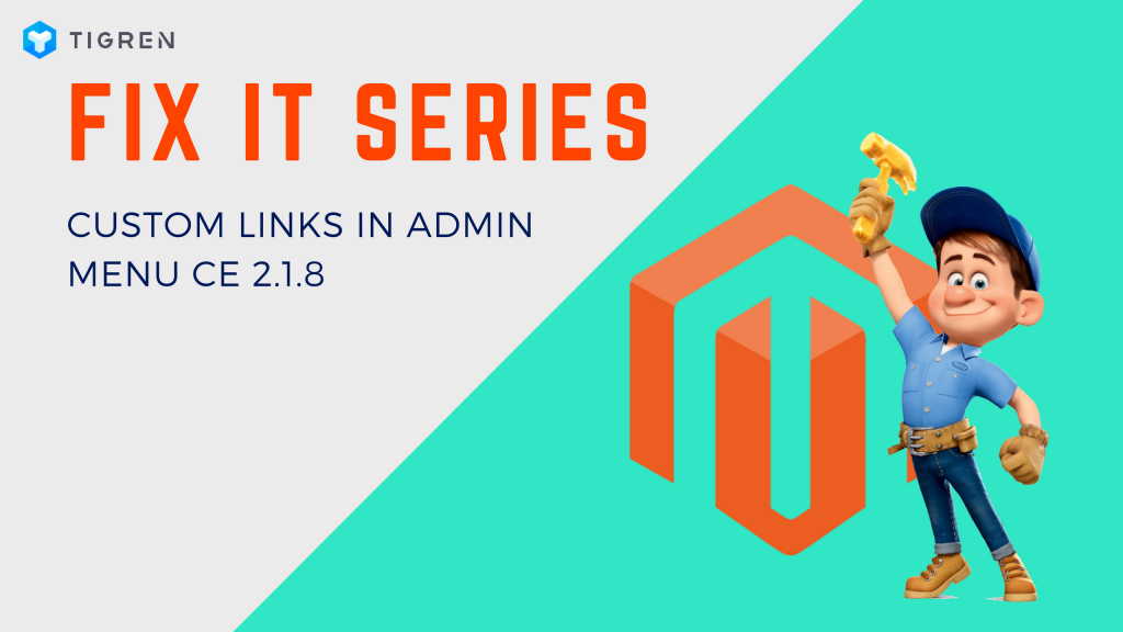 magento 2 error Custom Links in Admin menu CE 2.1.8