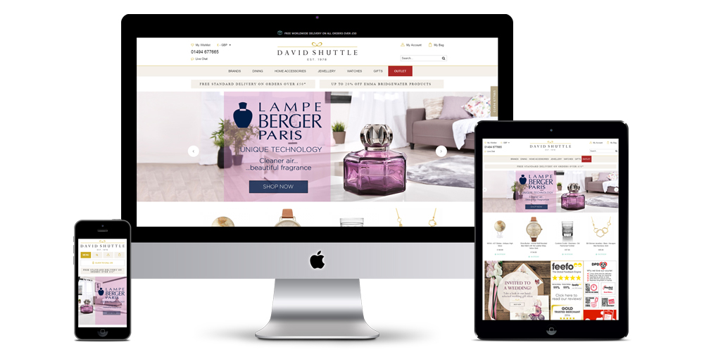 magento responsive website design