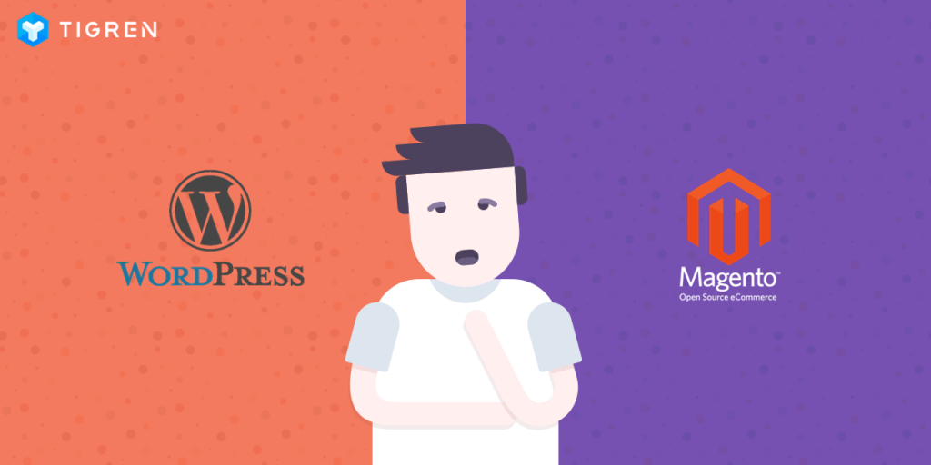 magento vs wordpress comparison 2018