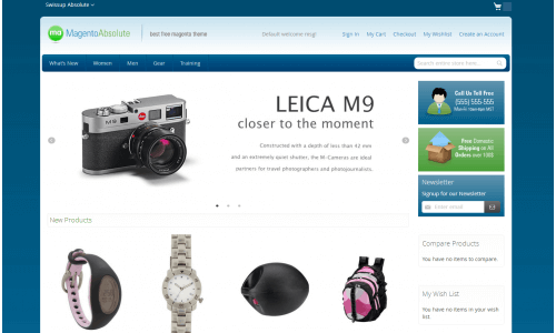 magento electronics theme