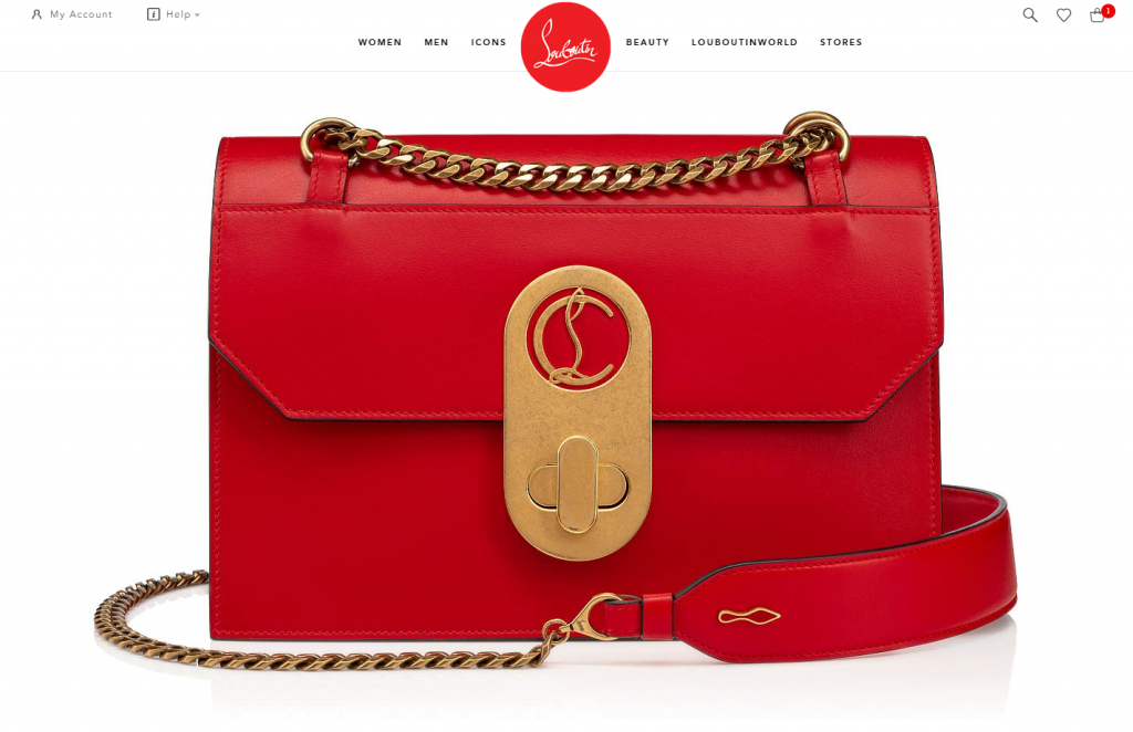 e-commerce website of christian louboutin