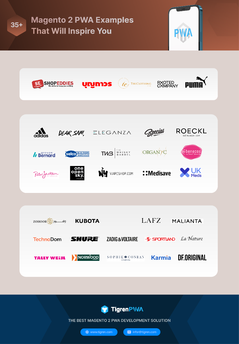 examples of magento pwa