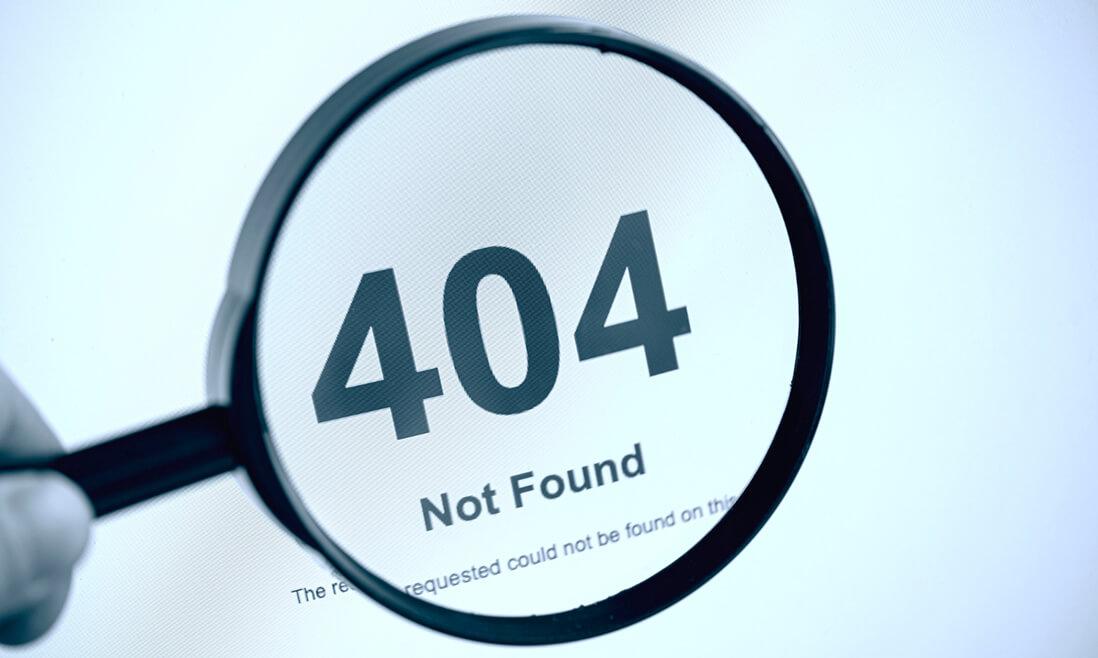 404 error page not found magento