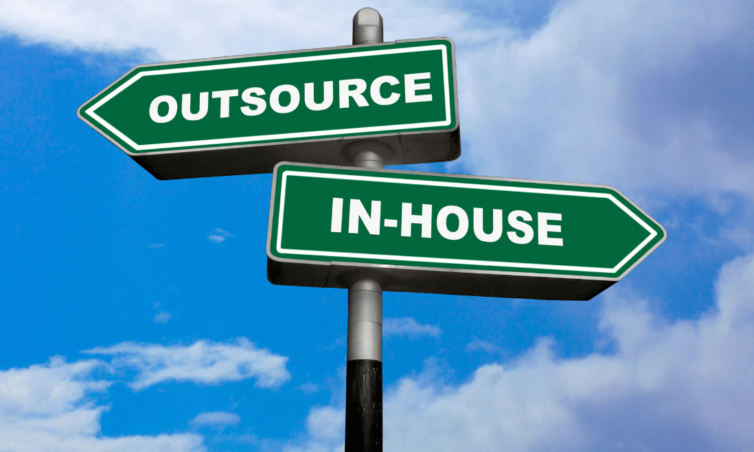 in house vs outsourcing