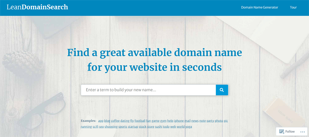 best domain name generator