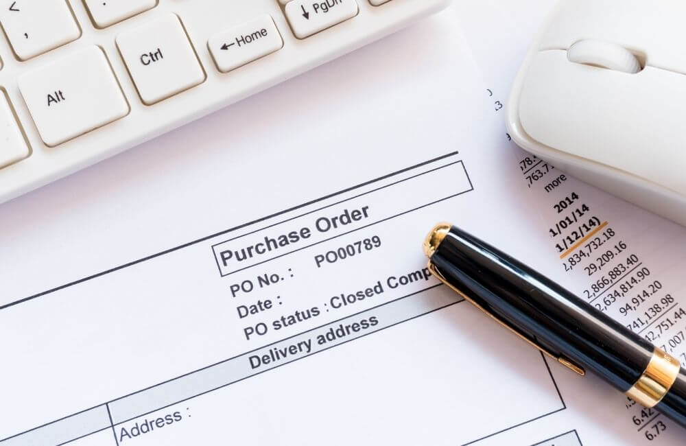 what info should be on a purchase order
