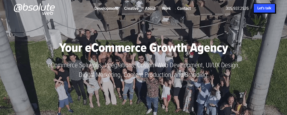 Absolute Web wordpress website design