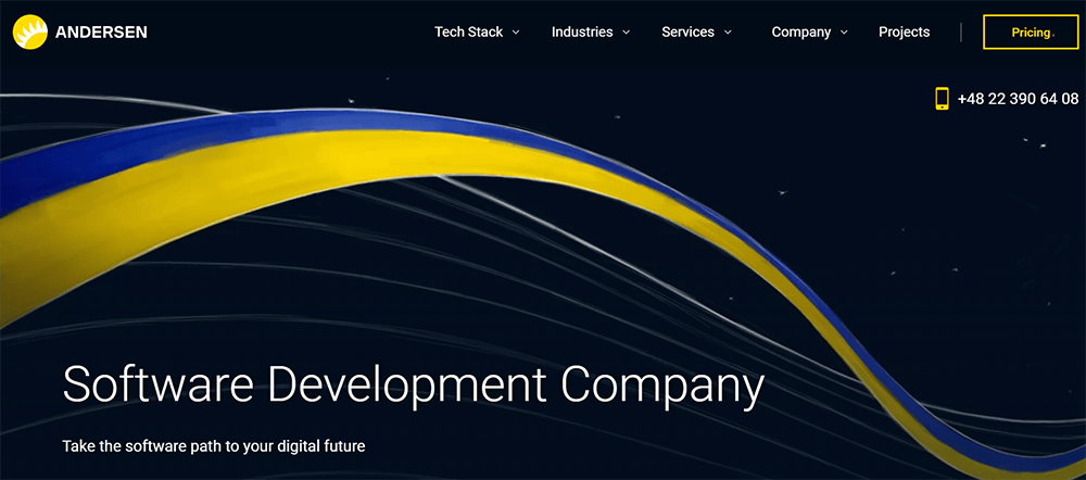 Andersen Lab wordpress website design