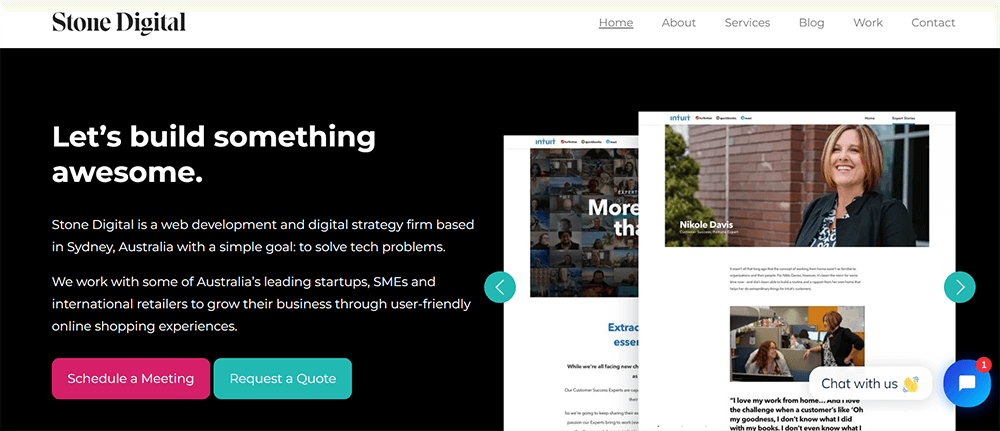 Stone Digital wordpress website design
