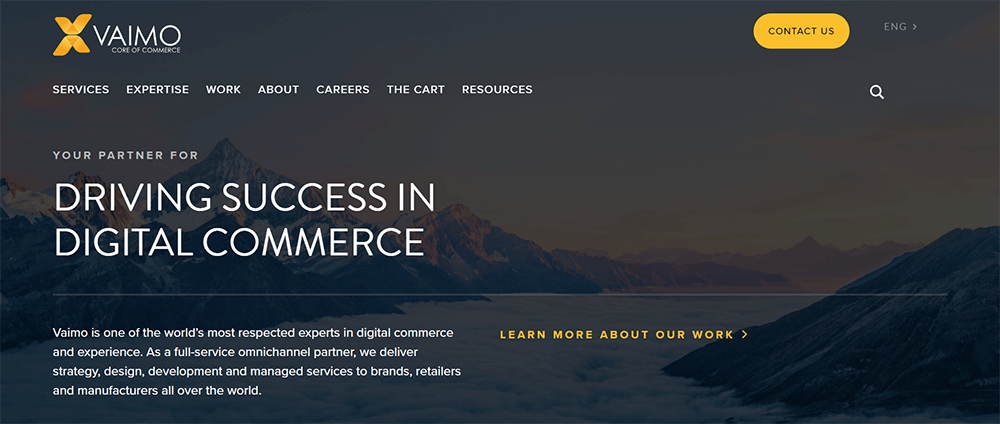 Vaimo e-commerce development