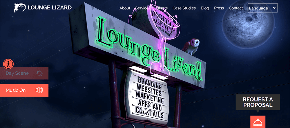 Lounge Lizard e-commerce development
