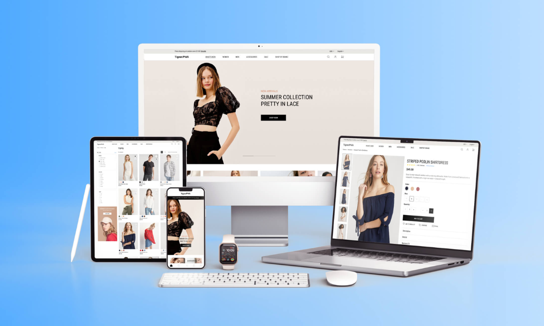 magento pwa fashion theme