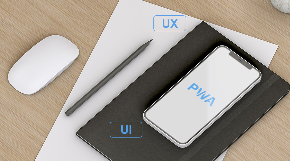 progressive web app ui