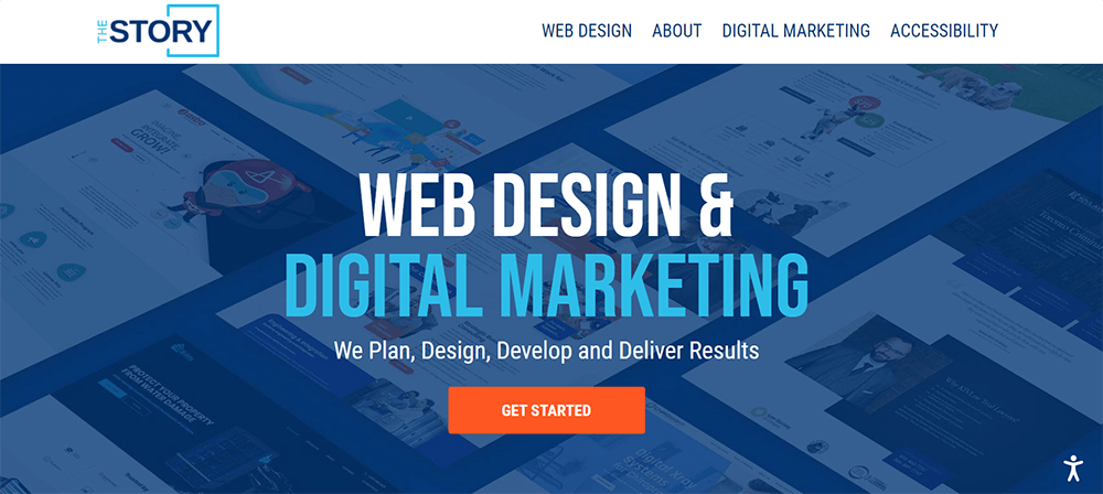 the story webs, web designers, marketing agency