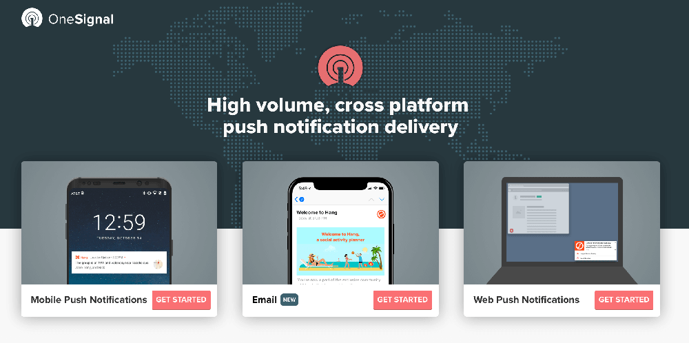 web push notification service
