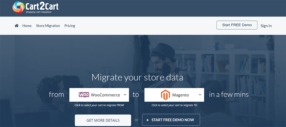 woocommerce to magento