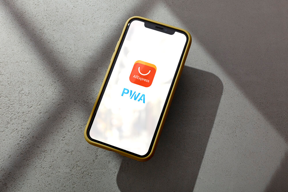 results of aliexpress pwa