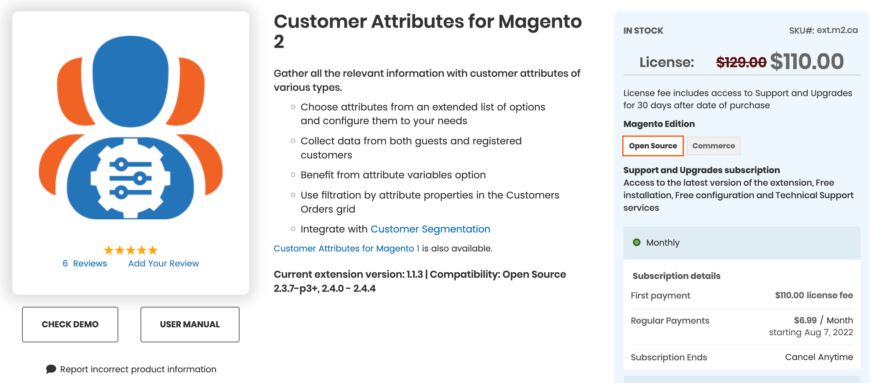 magento 2 customer attributes extension free