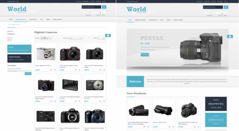 download best free magento themes
