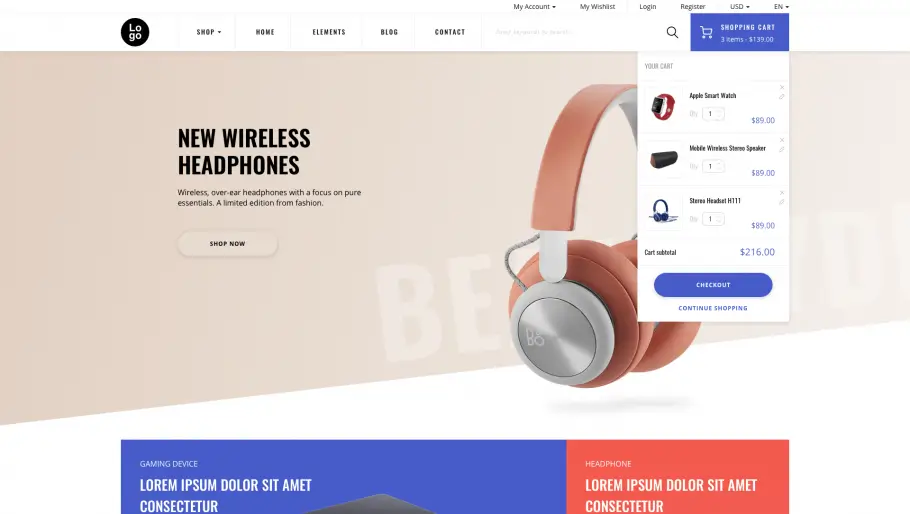 smart electronics theme for magento 2