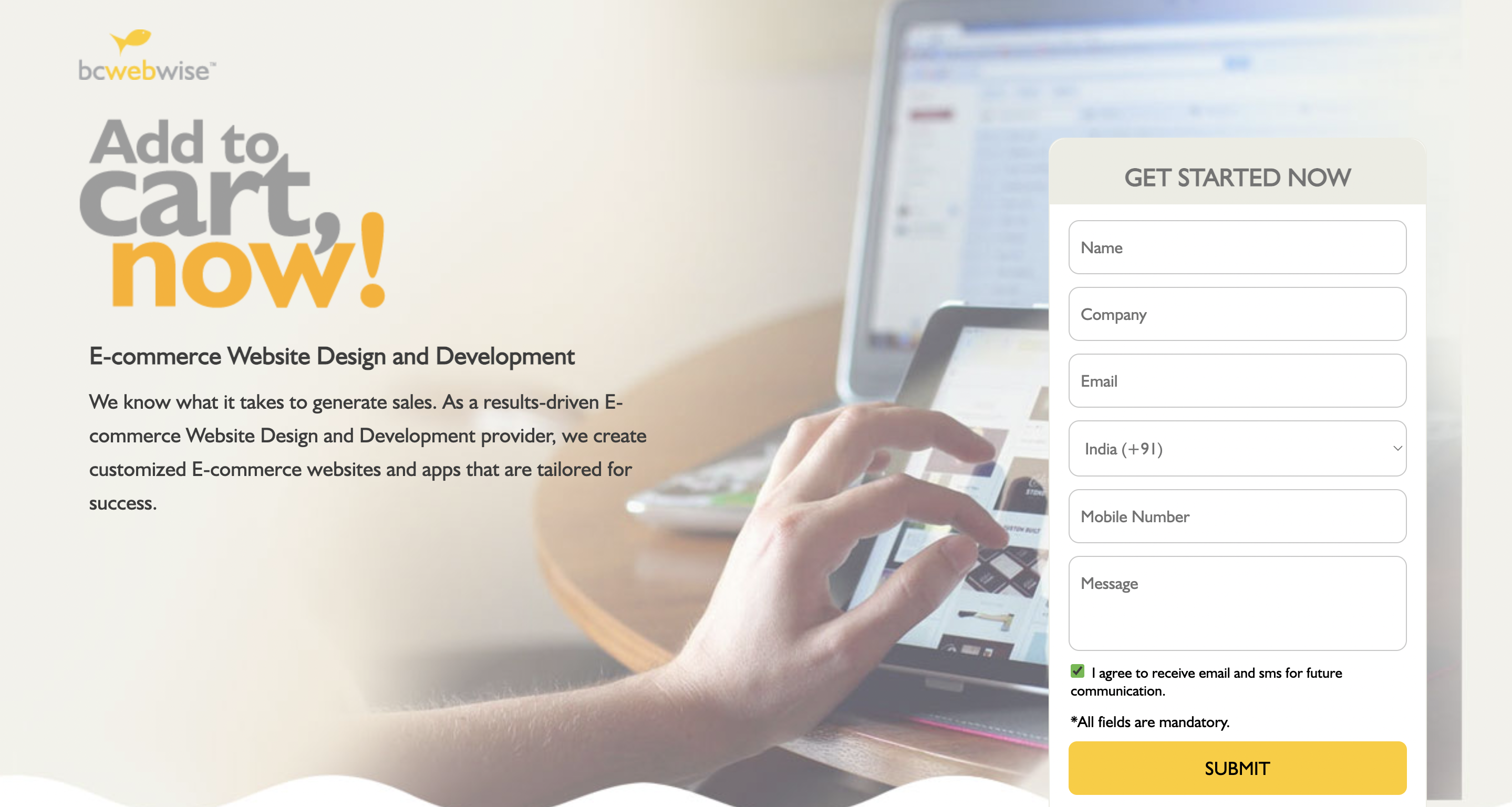 ecommerce website design in mumbai