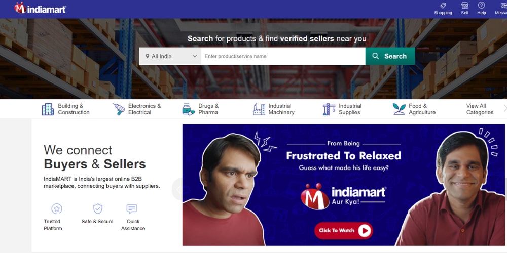 indiamart-B2B-companies
