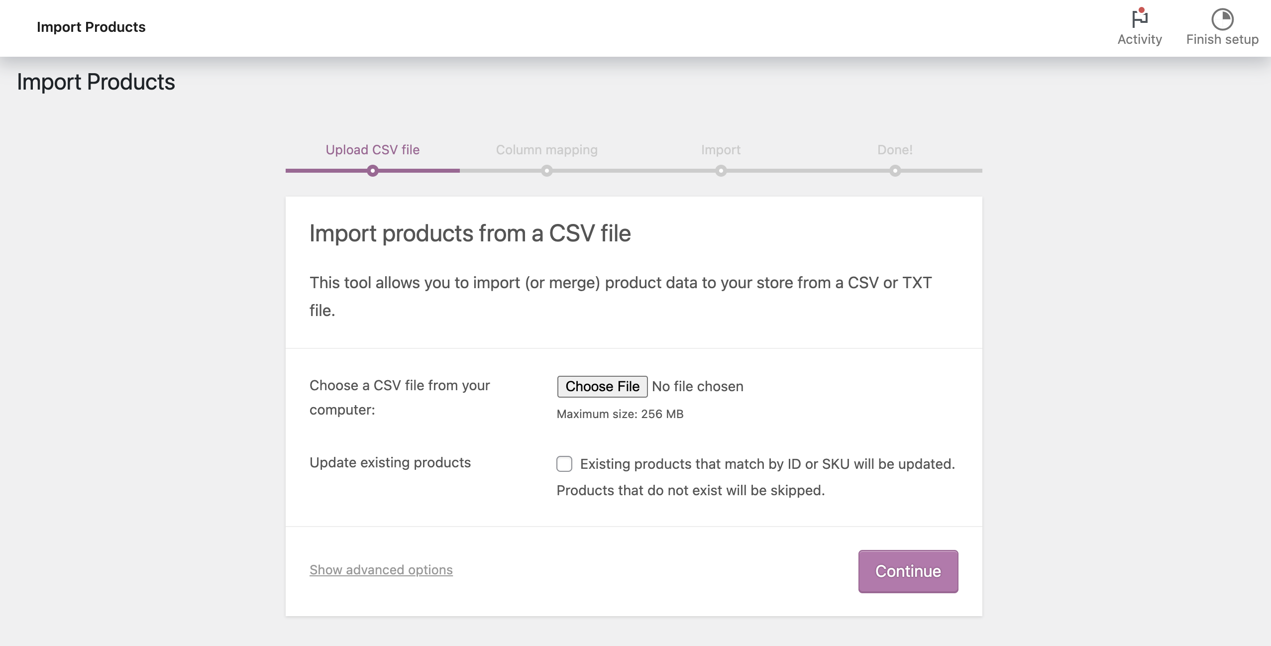 convert shopify csv to woocommerce