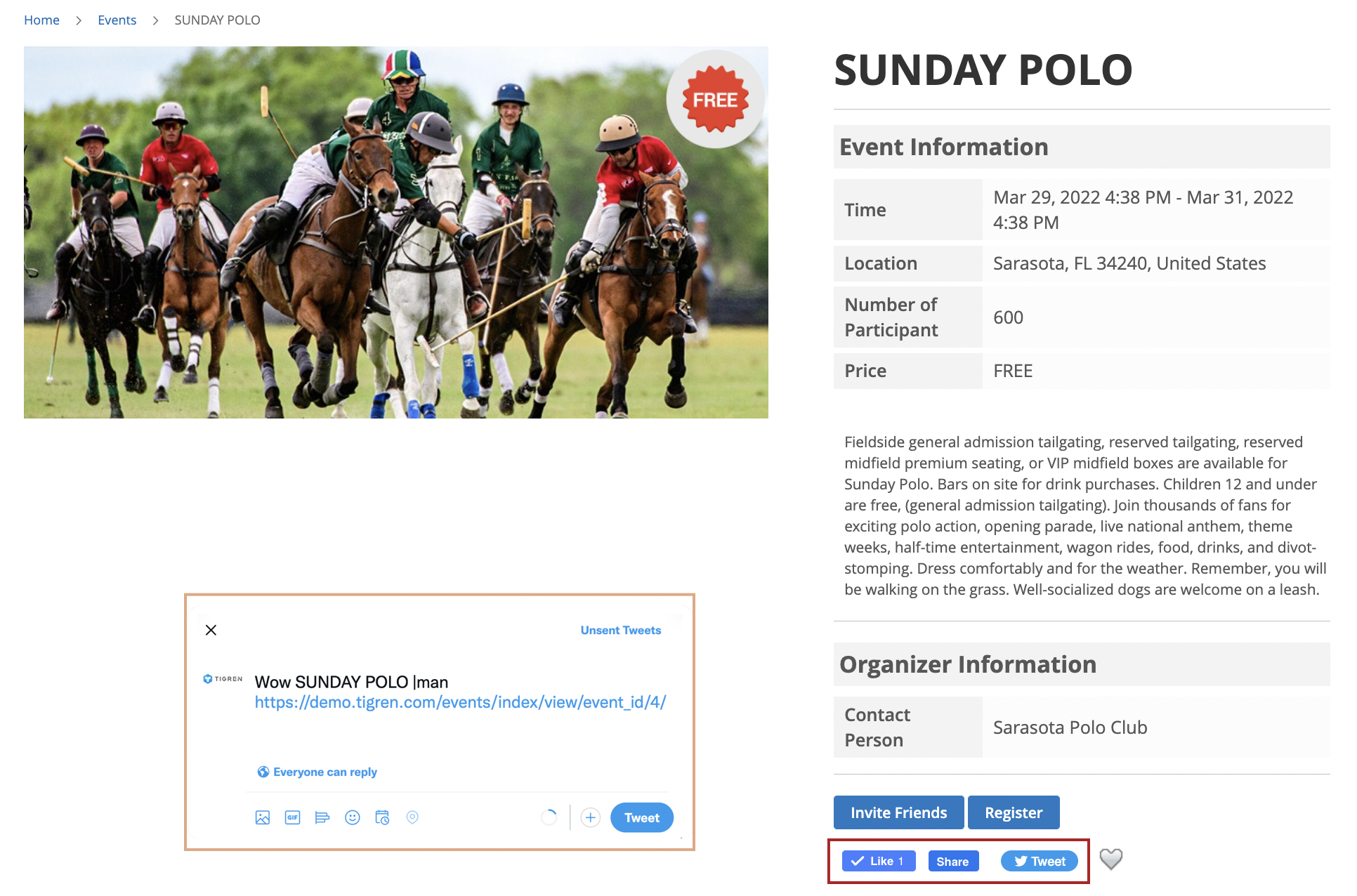 sell event tickets online