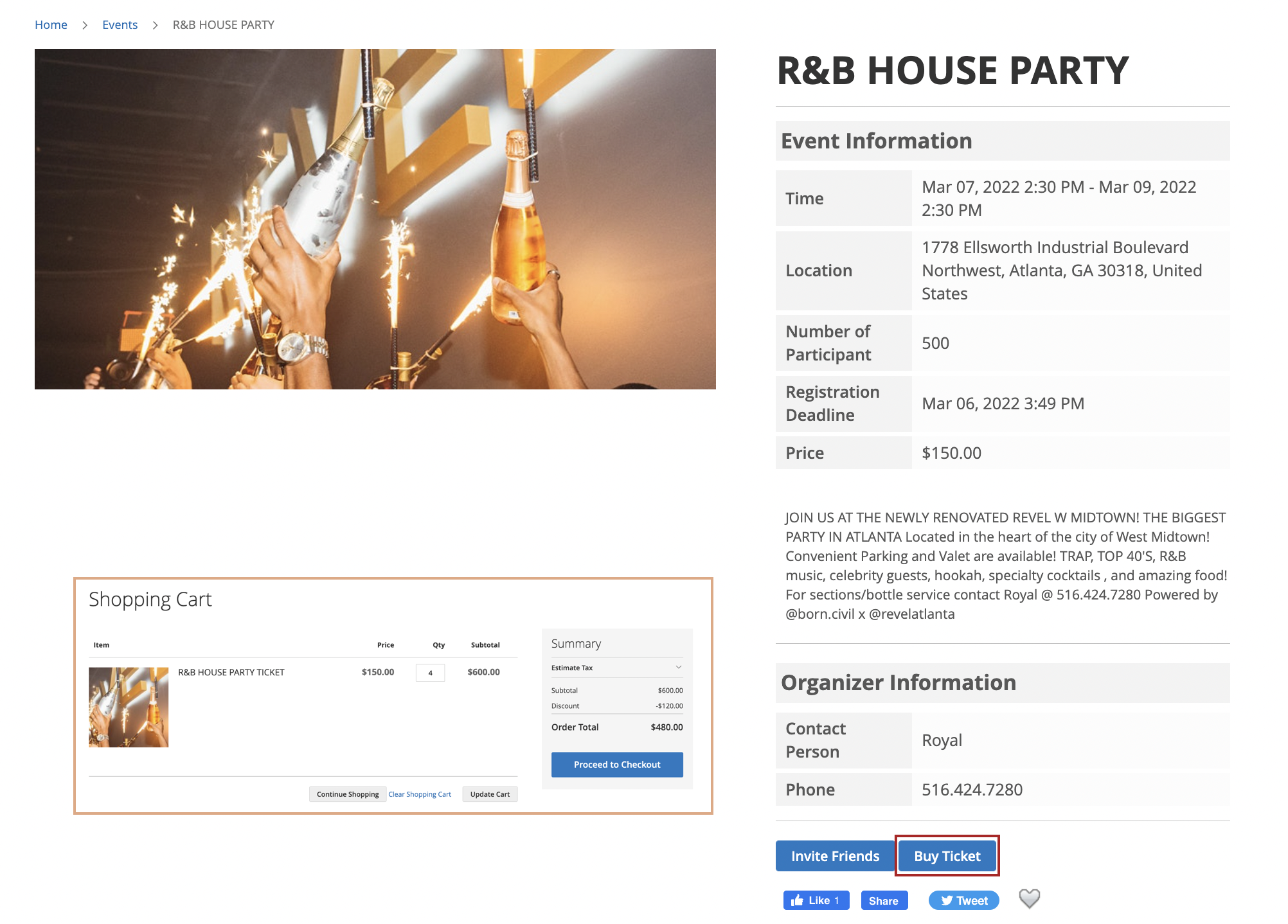 sell tickets online